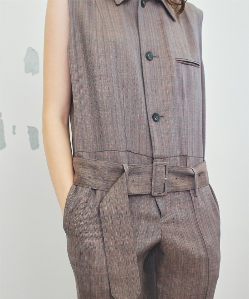 soduk(スドーク)の「【soduk】suiting jumpsuits(サロペット/オーバーオール・レディース・ブラック/ブラウン系その他・M/S)」の20枚目の写真