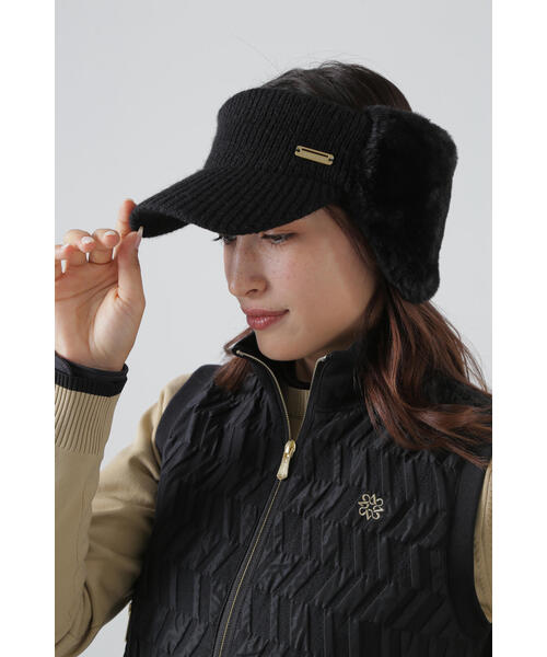 St ANDREWS（セントアンドリュース）の「【St ANDREWS】ニットバイザー