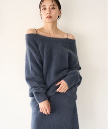 SNIDEL | フォックスカシミヤミニスカート(スカート)