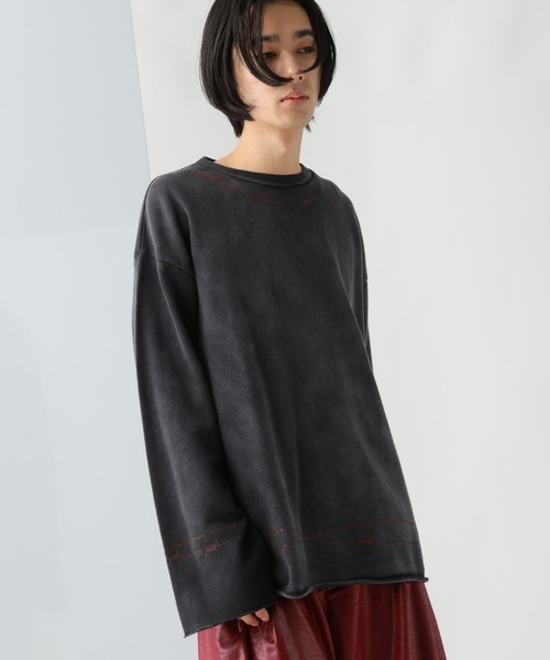 【セール】【UNDERGROUND MODE】ワイヤープリントスウェットプルオーバー(HARE)（スウェット）｜HARE（ハレ）