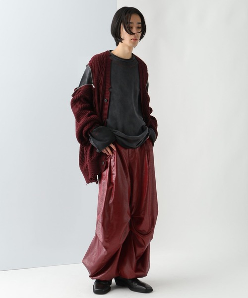 HARE(ハレ)の「【UNDERGROUND MODE】ワイヤープリントスウェットプルオーバー(HARE)(スウェット・メンズ・グレー/ブラック・FREE)」の18枚目の写真