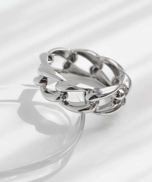 ANEMONE（アネモネ）の「ボリュームチェーンバングル（バングル/リストバンド・レディース・シルバー・FREE）」の9枚目の写真