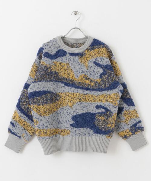 SENSE OF PLACE by URBAN RESEARCH（センスオブプレイスバイアーバンリサーチ）の「ニュアンスパターンラメセーター（ニット/セーター・レディース・ホワイト系その他/グリーン系その他/グレー系その他/ピンク系その他・ONE）」の9枚目の写真