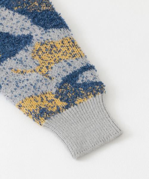 SENSE OF PLACE by URBAN RESEARCH（センスオブプレイスバイアーバンリサーチ）の「ニュアンスパターンラメセーター（ニット/セーター・レディース・ホワイト系その他/グリーン系その他/グレー系その他/ピンク系その他・ONE）」の10枚目の写真