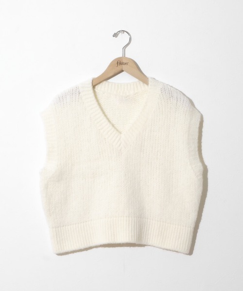 flower（フラワー）の「エニーフラッフベスト（ベスト・レディース・ホワイト/グレー・FREE）」の19枚目の写真