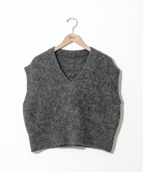 flower（フラワー）の「エニーフラッフベスト（ベスト・レディース・ホワイト/グレー・FREE）」の20枚目の写真