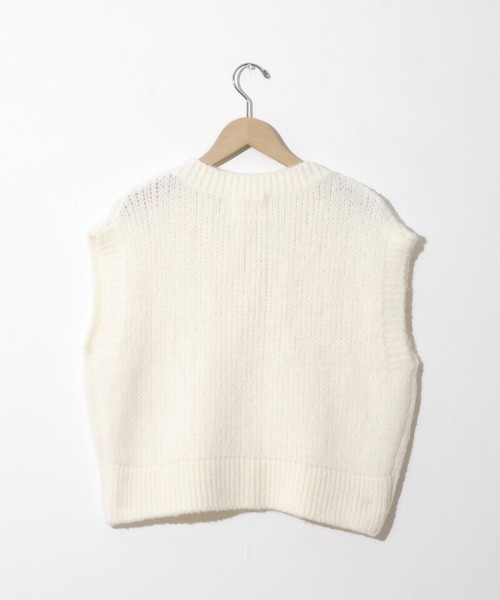 flower（フラワー）の「エニーフラッフベスト（ベスト・レディース・ホワイト/グレー・FREE）」の22枚目の写真