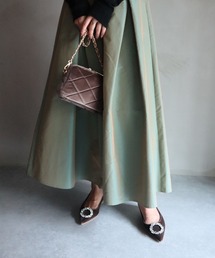 mirem（ミレム）の「Velor bijou flat pumps（パンプス）」