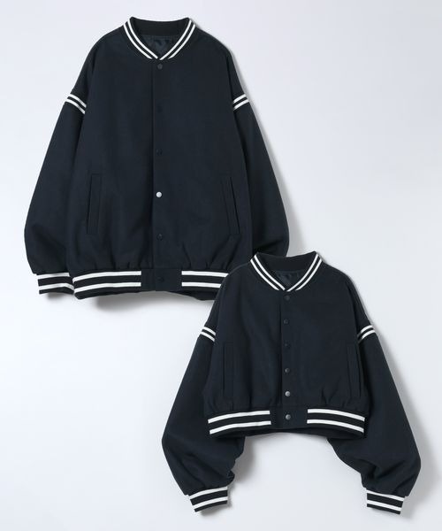 美品❤️ リプレイ ウール スタジャン ネイビー スタジャン（ブルー系）一覧 - WEAR