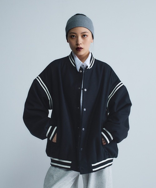 JEANASIS（ジーナシス）の「【Les Fleurs】ラインスタジャン/249977（スタジャン・レディース・ブラック/グレー/ネイビー・FREE/SMALL）」の6枚目の写真