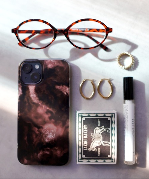 IMARI（イマリ）の「【 IMARI / イマリ 】 ヴィンテージライク オーバル メガネ（メガネ・レディース・ブラック/ブラウン・FREE）」の10枚目の写真