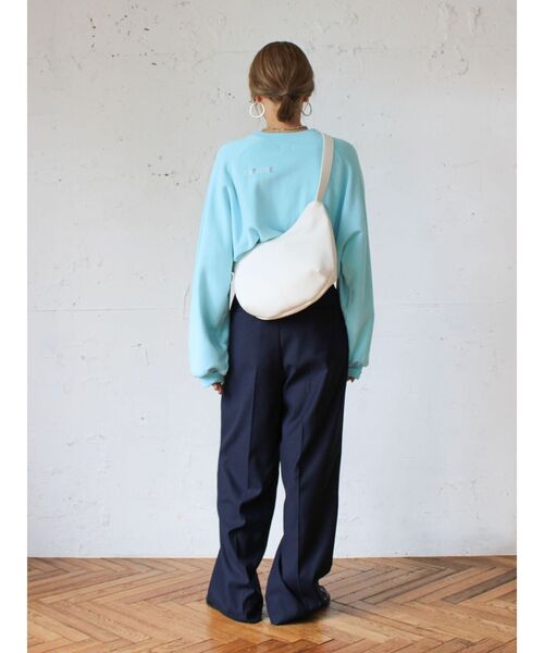Ungrid(アングリッド)の「タックストレートパンツ(その他パンツ・レディース・ネイビー/グレー・SMALL/MEDIUM)」の18枚目の写真