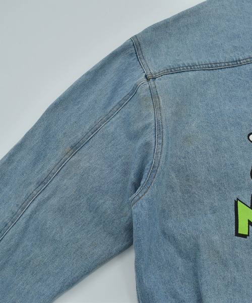 Disney(ディズニー)の「【ヴィンテージ古着】90’s Disney ”MICKEY &CO”バックプリント デニムジャケット(デニムジャケット・メンズ・ブルー・LARGE)」の5枚目の写真