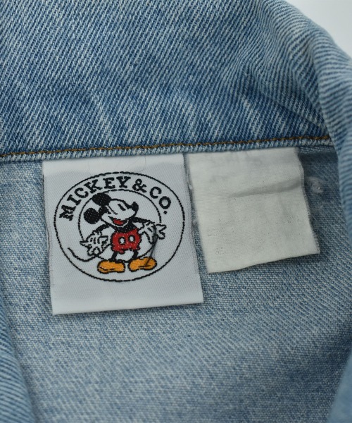 Disney(ディズニー)の「【ヴィンテージ古着】90’s Disney ”MICKEY &CO”バックプリント デニムジャケット(デニムジャケット・メンズ・ブルー・LARGE)」の8枚目の写真