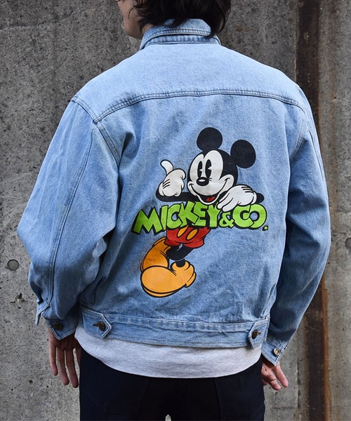 Disney(ディズニー)の「【ヴィンテージ古着】90’s Disney ”MICKEY &CO”バックプリント デニムジャケット(デニムジャケット・メンズ・ブルー・LARGE)」の17枚目の写真