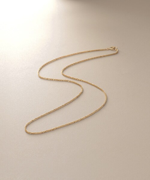 K18クリスクロスチェーン ネックレス（ネックレス）｜COCOSHNIK（ココシュニック）