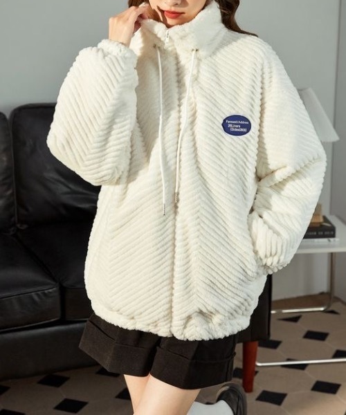 セール】ワンポイントボアジャケット（ブルゾン）｜SHEPP（シープ）の