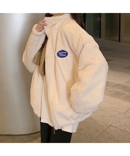 セール】ワンポイントボアジャケット（ブルゾン）｜SHEPP（シープ）の