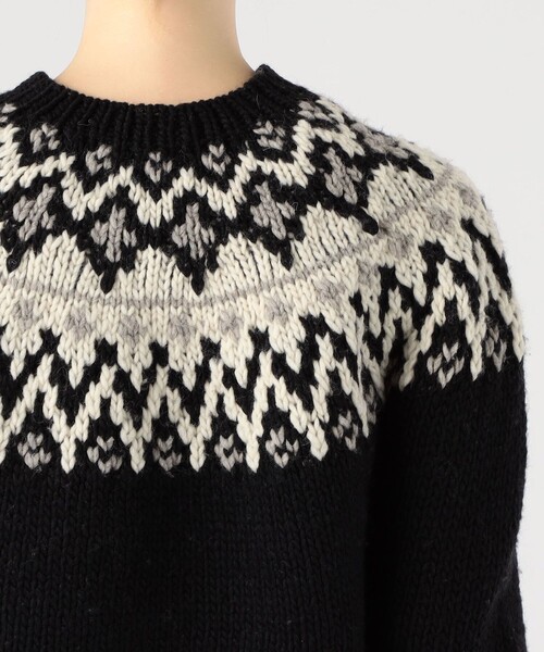 MACPHEE（マカフィー）の「ハンドロピ クルーネックプルオーバー