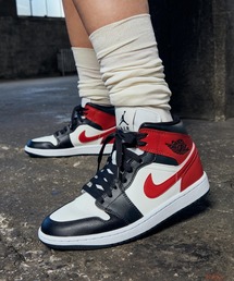 JORDAN BRAND(W[_uh)̃GA W[_ 1 MID EBYV[Y / Air Jordan 1 Mid Women's Shoes BQ6472-160 Sail(Xj[J[)