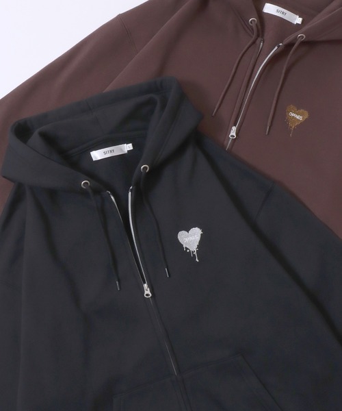 セール】2026SS新色追加 SITRY Heart Embroidery Sweat Hoodie/別注