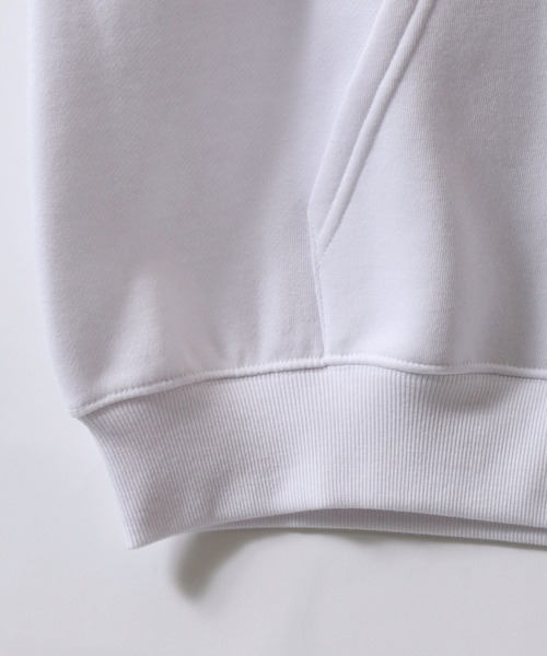 SITRY（シトリー）の「SITRY Heart Embroidery Sweat Hoodie/別注 オーバーサイズ ダブルジップ ハートロゴ ワンポイントラメ刺繍 裏起毛 フルジップパーカー フーディー パーカー スウェット レディース メンズ（パーカー・レディース・ブラック/アッシュグレー/ホワイト/ネイビー/ブラウン/ブラック系その他/ネイビー系/ブラック系その他2/ブラウン系その他/グレー系その他/ブラック系その他4/ブラック系その他3・M/L/XL）」の21枚目の写真