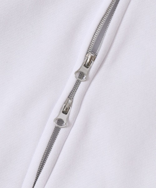 SITRY（シトリー）の「SITRY Heart Embroidery Sweat Hoodie/別注 オーバーサイズ ダブルジップ ハートロゴ ワンポイントラメ刺繍 裏起毛 フルジップパーカー フーディー パーカー スウェット レディース メンズ（パーカー・レディース・ブラック/アッシュグレー/ホワイト/ネイビー/ブラウン/ブラック系その他/ネイビー系/ブラック系その他2/ブラウン系その他/グレー系その他/ブラック系その他4/ブラック系その他3・M/L/XL）」の19枚目の写真