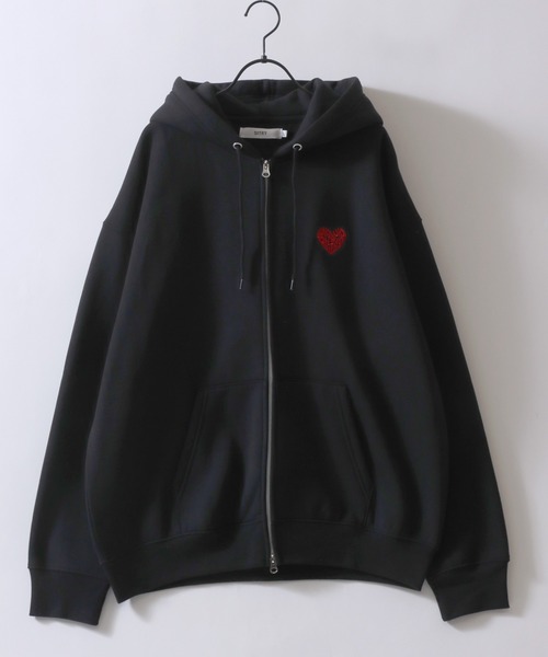 セール】2026SS新色追加 SITRY Heart Embroidery Sweat Hoodie/別注