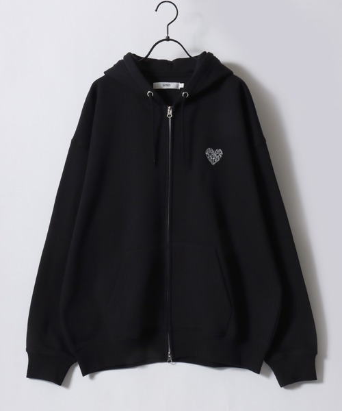 セール】2026SS新色追加 SITRY Heart Embroidery Sweat Hoodie/別注
