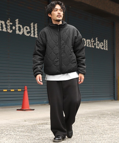 セール】リバーシブルボア中綿ジャケット（ブルゾン）｜LUXSTYLE（ラグ