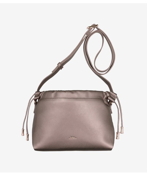 A.P.C.(アーペーセー)の「SAC NINON MINI(ショルダーバッグ・レディース・ベージュ系その他/ボルドー/ブラック/ブロンズ/ゴールド・ONESIZE)」の5枚目の写真