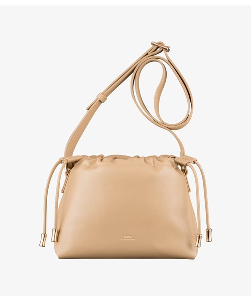 A.P.C.(アーペーセー)の「SAC NINON MINI(ショルダーバッグ・レディース・ベージュ系その他/ボルドー/ブラック/ブロンズ/ゴールド・ONESIZE)」の1枚目の写真