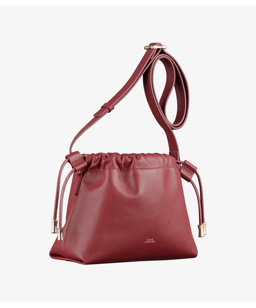 A.P.C.(アーペーセー)の「SAC NINON MINI(ショルダーバッグ・レディース・ベージュ系その他/ボルドー/ブラック/ブロンズ/ゴールド・ONESIZE)」の12枚目の写真