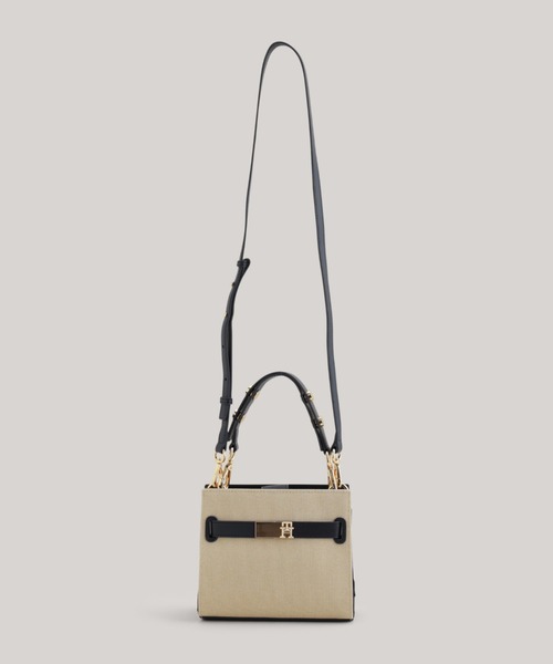 トミーヒルフィガーHeritage Bagショルダーバッグ セール】ヘリテージミニサッチェルショルダーバッグ（ショルダー