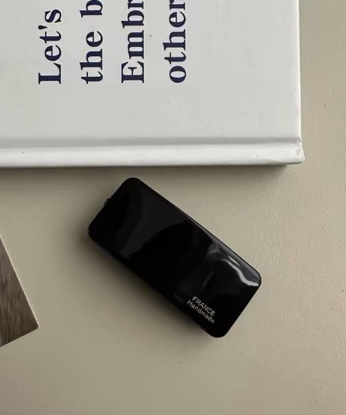 E&C closet…(イーアンドシークローゼット)の「スクエア柄ミニバレッタ(バレッタ/ヘアクリップ・レディース・ブラウン系その他/ブラック/オレンジ/ベージュ/ブラウン・FREE)」の1枚目の写真