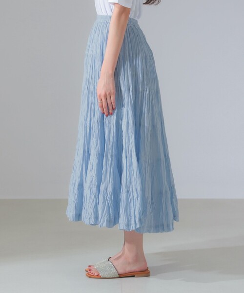 別注】MARIHA / 草原の虹 ソリッド スカート［手洗い可］（スカート