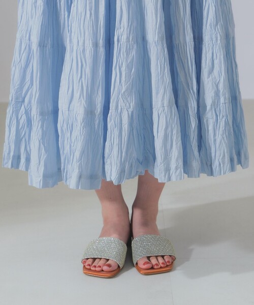 別注】MARIHA / 草原の虹 ソリッド スカート［手洗い可］（スカート