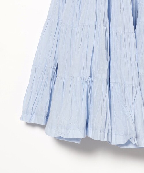 MARIHA（マリハ）の「【別注】MARIHA / 草原の虹 ソリッド スカート［手洗い可］（スカート・レディース・サックスブルー・36S/38）」の13枚目の写真