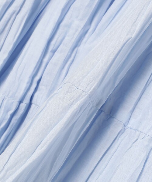 MARIHA（マリハ）の「【別注】MARIHA / 草原の虹 ソリッド スカート［手洗い可］（スカート・レディース・サックスブルー・36S/38）」の16枚目の写真