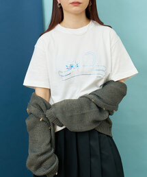 BIRTHDAY BAR | umao×BIRTHDAY BAR　ホイルプリントTシャツ(Tシャツ/カットソー)