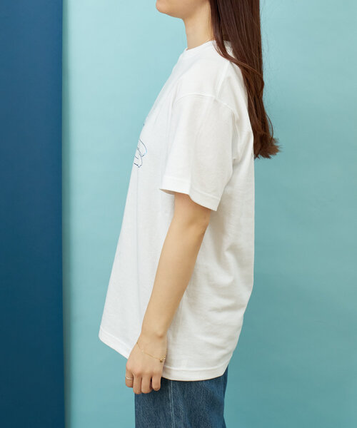 BIRTHDAY BAR(バースデイバー)の「umao×BIRTHDAY BAR ホイルプリントTシャツ(Tシャツ/カットソー・レディース・ブラック/グレー/ホワイト・0)」の13枚目の写真