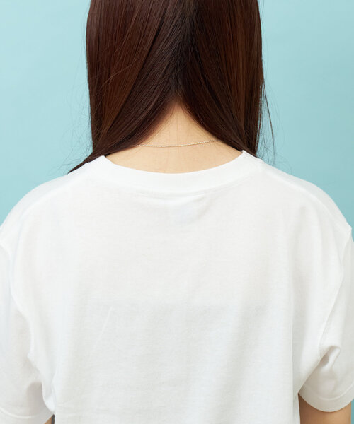 BIRTHDAY BAR(バースデイバー)の「umao×BIRTHDAY BAR ホイルプリントTシャツ(Tシャツ/カットソー・レディース・ブラック/グレー/ホワイト・0)」の15枚目の写真