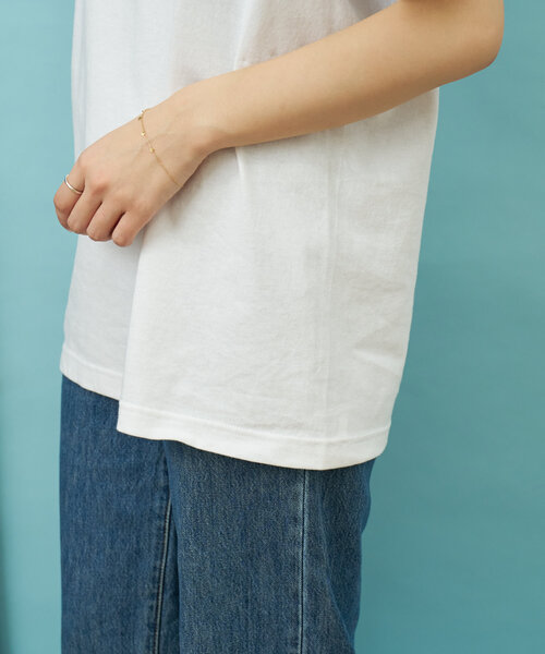 BIRTHDAY BAR(バースデイバー)の「umao×BIRTHDAY BAR ホイルプリントTシャツ(Tシャツ/カットソー・レディース・ブラック/グレー/ホワイト・0)」の17枚目の写真