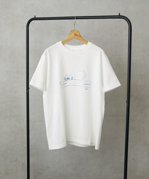 BIRTHDAY BAR(バースデイバー)の「umao×BIRTHDAY BAR ホイルプリントTシャツ(Tシャツ/カットソー・レディース・ブラック/グレー/ホワイト・0)」の18枚目の写真