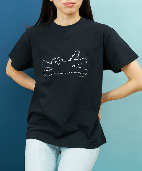 BIRTHDAY BAR(バースデイバー)の「umao×BIRTHDAY BAR ホイルプリントTシャツ(Tシャツ/カットソー・レディース・ブラック/グレー/ホワイト・0)」の20枚目の写真