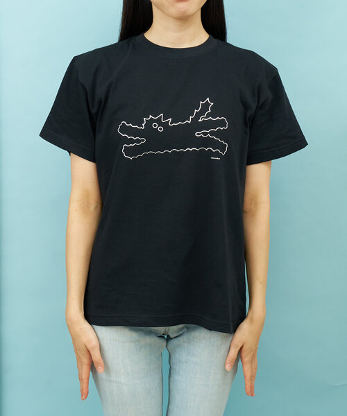 BIRTHDAY BAR(バースデイバー)の「umao×BIRTHDAY BAR ホイルプリントTシャツ(Tシャツ/カットソー・レディース・ブラック/グレー/ホワイト・0)」の22枚目の写真