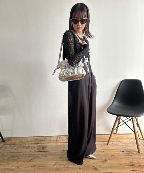 Kotoe（コトエ）の「クルーネック レースカットソー 長袖（Tシャツ/カットソー・レディース・ホワイト/ブラック・FREE）」の13枚目の写真