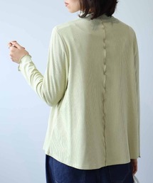 leswel | 【L～5L 大きいサイズ】配色使いハイネックプルオーバー(Tシャツ/カットソー)