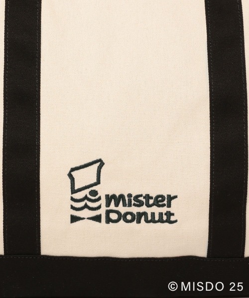 LEPSIM（レプシィム）の「【Mister Donut×LEPSIM】トートバッグ　286036（トートバッグ・レディース・ブラック系その他/ホワイト×ブラック・ONE SIZE）」の16枚目の写真