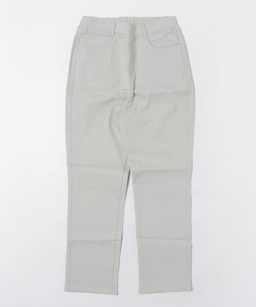BELLUNA PLUS(ベルーナ)の「裏起毛ツイル素材ストレッチパンツ65丈(その他パンツ・レディース・ブラック/ライトグレー/ブラウン/ネイビー・SMALL/MEDIUM/LARGE/X-LARGE)」の1枚目の写真
